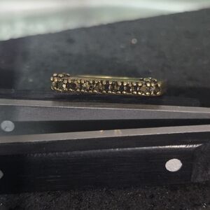 Lucky Brand Gold and Black Ring